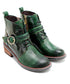 Faded Print Short Boots